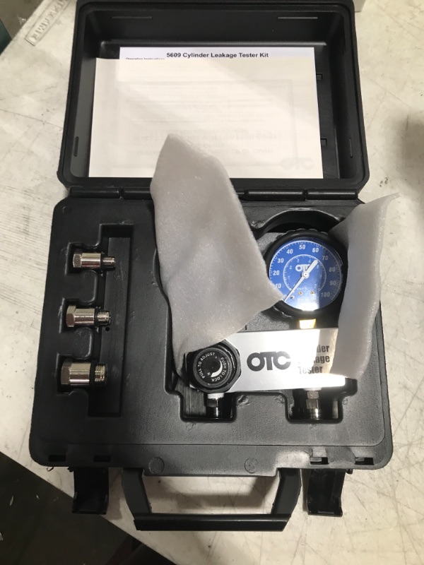 Photo 2 of OTC 5609 Cylinder Leakage Tester Kit - Black