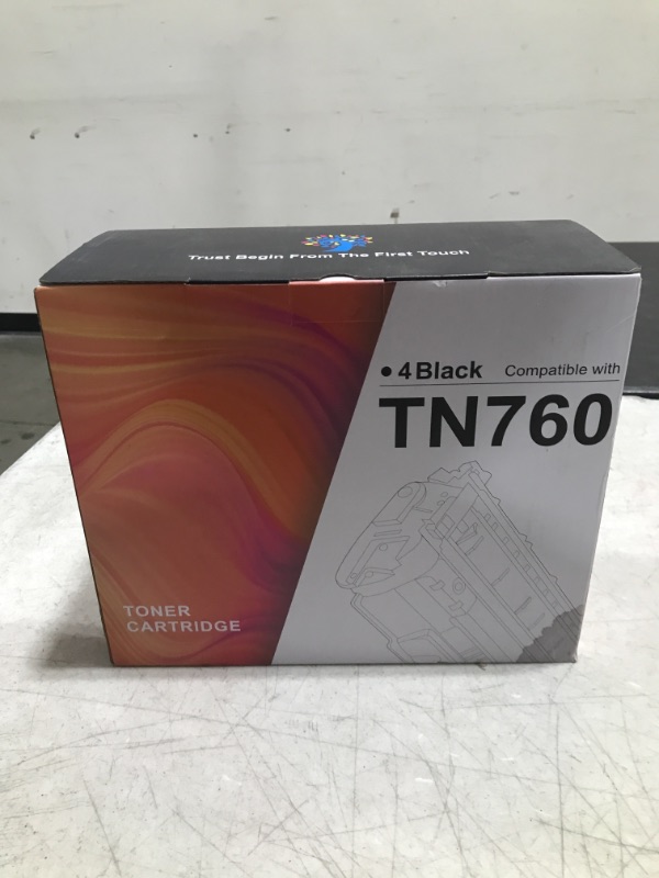 Photo 1 of toner cartridge tn760 - 2 -black 