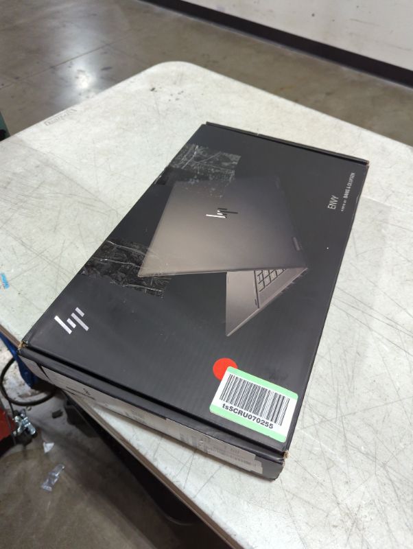 Photo 1 of HP - ENVY X360 2-in-1 15.6" Touch-Screen Laptop - AMD Ryzen 5 - 8GB Memory - 256GB SSD - Nightfall Black
