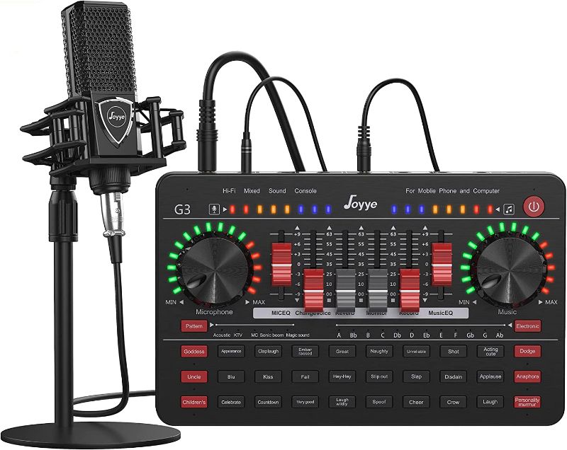 Photo 1 of Portable Digital DJ Mixer Mobile Sound Card Kit, 