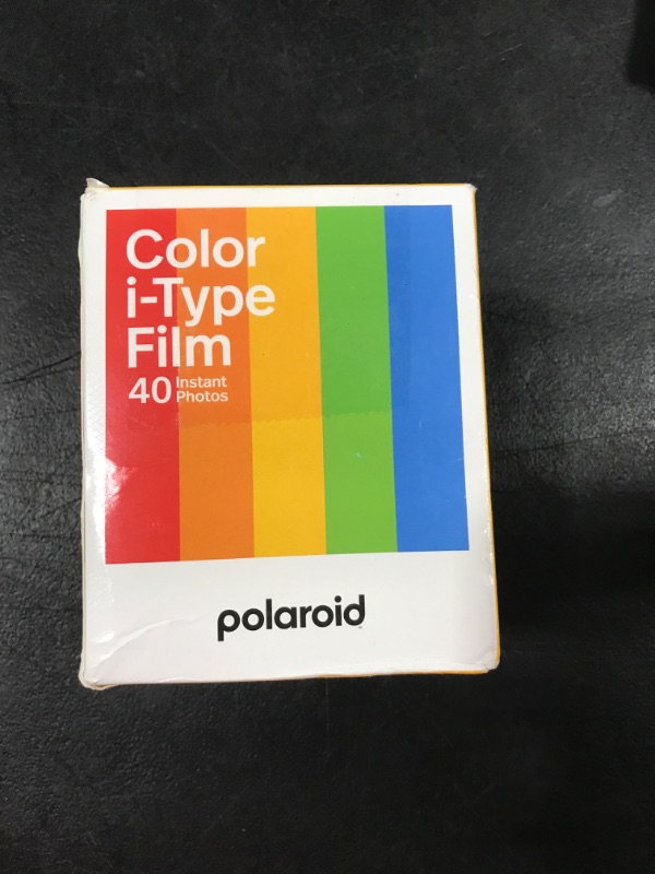 Photo 2 of Polaroid Instant Color I-Type Film - 40x Film Pack (40 Photos) (6010) 40 Photos White Frame