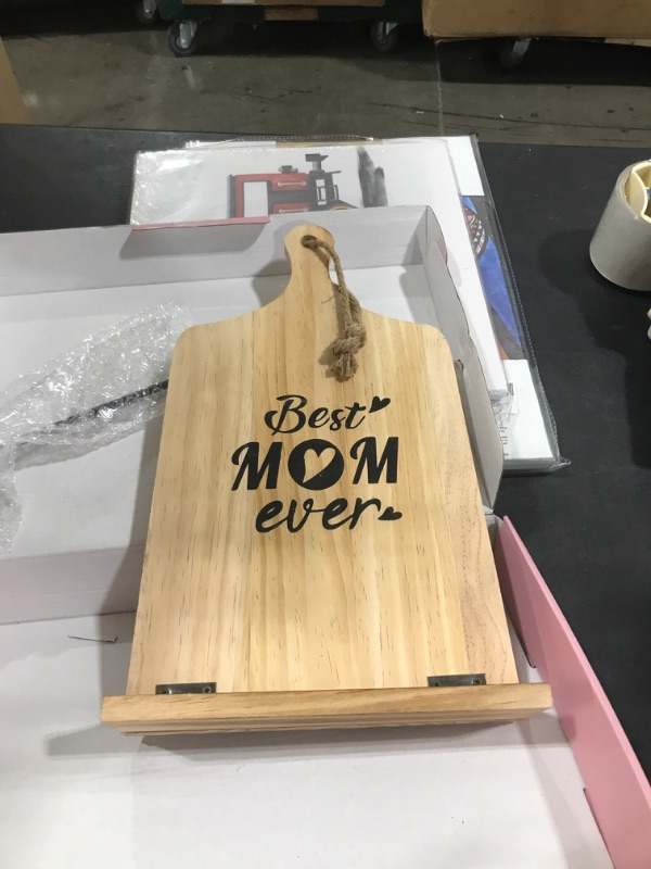 Photo 2 of  Best Mom Ever Cookbook Stand