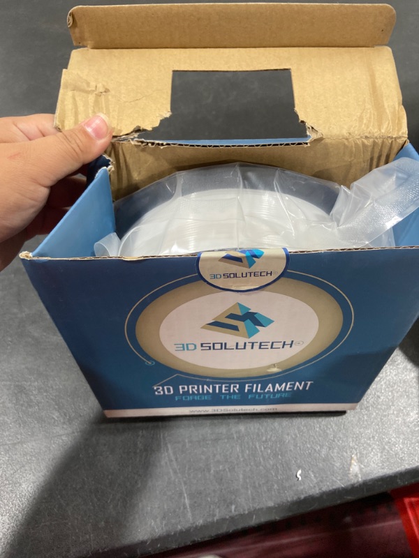 Photo 2 of 3D Solutech Real White 3D Printer PLA Filament 1.75mm Filament, Dimensional