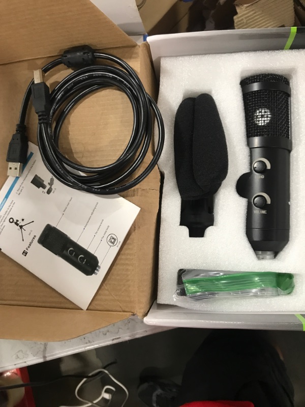 Photo 1 of Aokeo USB Microphone, Condenser Podcast Microphone for Computer. Suitable for Recording, Gaming, Desktop, Windows, Mac, YouTube, Streaming, Discord

