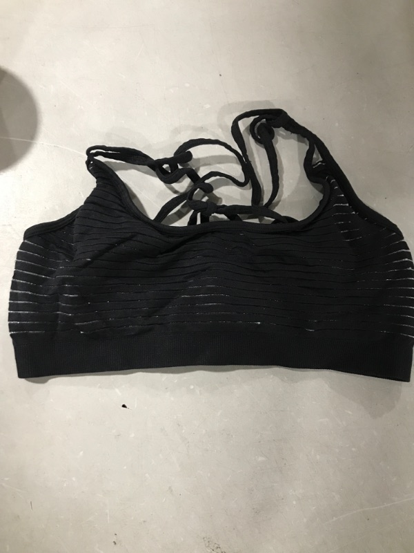 Photo 1 of Fabletics Bathing Suit Top Black no Size 