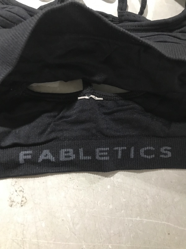 Photo 2 of Fabletics Bathing Suit Top Black no Size 