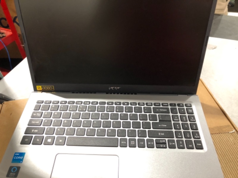 Photo 2 of Acer Aspire 5 Slim Laptop, 15.6 inches Full HD IPS Display, AMD Ryzen 3 3200U, Vega 3 Graphics, 4GB DDR4, 128GB SSD, Backlit Keyboard, Windows 10 in S Mode, A515-43-R19L, Silver
