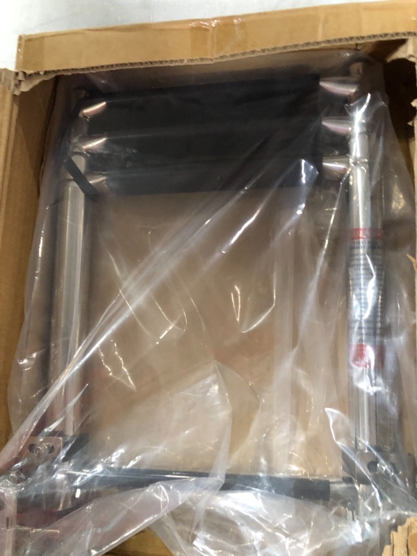 Photo 1 of Mojiate Made Stainless Steel Boat Ladder 4-Step, Telescoping Transom Ladder, Self-Lock Transom Mount Brackets, Rated to 400 Pounds