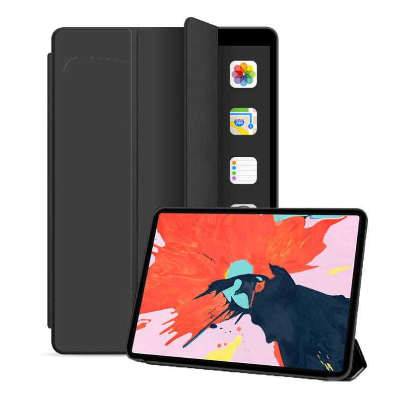 Photo 1 of Fullgaden iPad Case - Ultra Slim Lightweight Smart Shell Stand Cover with Translucent Frosted Back (Auto Wake/Sleep)?Multiple model selection, Mini 5 ?7.9"?, Black iPad Mini 5 ?7.9"? Black