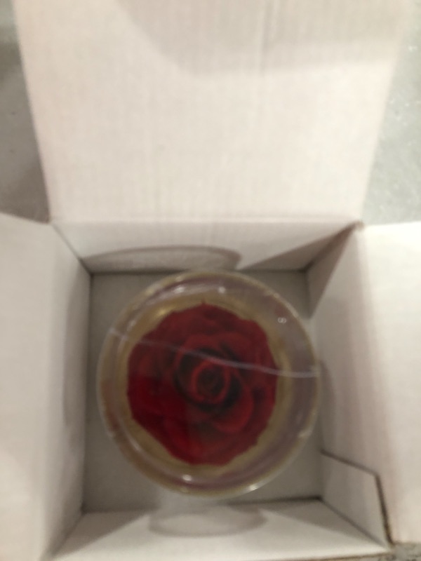 Photo 2 of Home Scent Fragrance Rose Flowers Preserved Real Rose Flower for Valentines Day Christmas Wedding Gift for her Gift for Mom (Red)