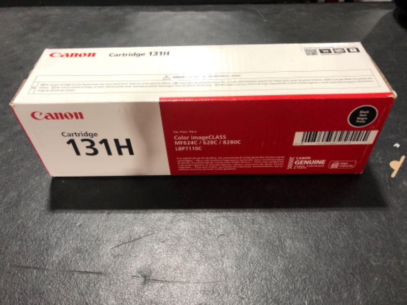 Photo 2 of Canon 131H High Yield Toner Cartridge - Black