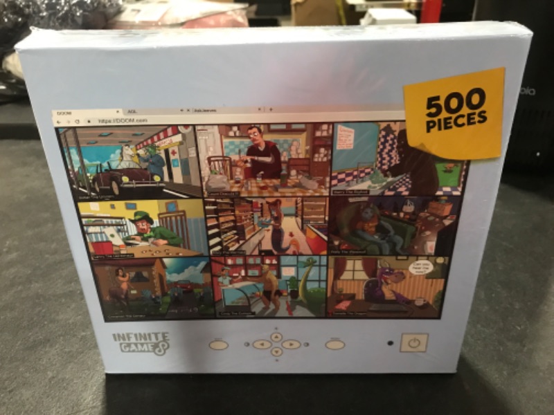 Photo 2 of A Mythical 2020 - Custom Keepsake 500 Piece Jigsaw Puzzle to Remember The Year That Wasn't