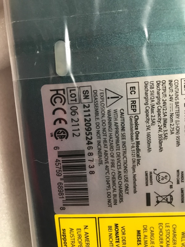 Photo 3 of New Pilot-24 Lite CPAP Battery/Backup Power Supply for ResMed AirMini and AirSense 10 Pap Devices