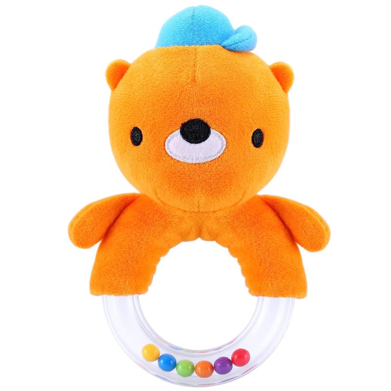 Photo 1 of 
Sakiyrmai Baby Toys for 0, 3, 6, 9, 12 Months, Handbells Baby Rattles Toddler Toys, Soft Plush Infant Toys for Newborn Boys Girls Birthday Party Gifts...