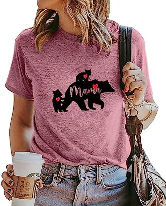 Photo 1 of ATACT Love Heart Shirt Valentines Day Plus Size Pullover Women Long Sleeve Tops Crewneck Sweatshirts Mother's Day - S