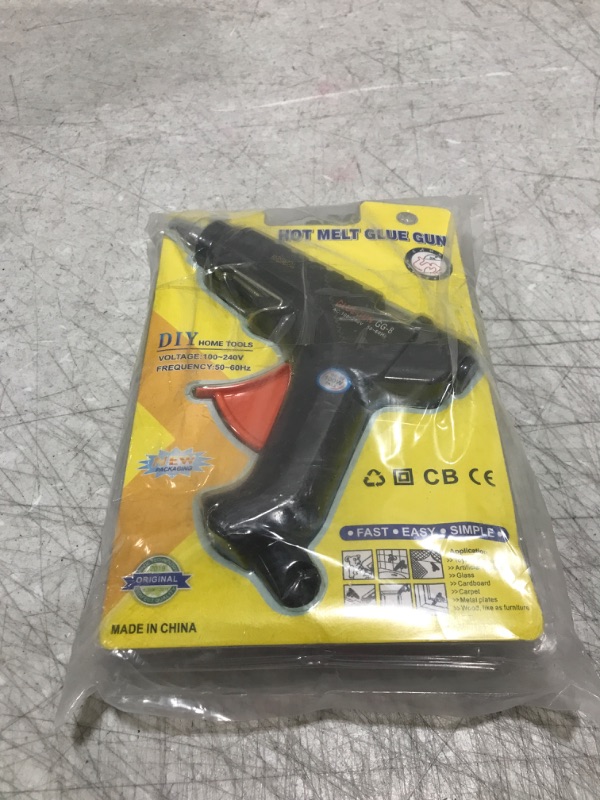 Photo 1 of Craft Glue Guns, KEWAYO Upgraded Version Mini Hot Melt Glue Gun with 20pcs Glue Sticks with Glue Gun Removable Anti-hot Cover for DIY Small Craft Projects and Home Quick Repairs Blue(100W)

