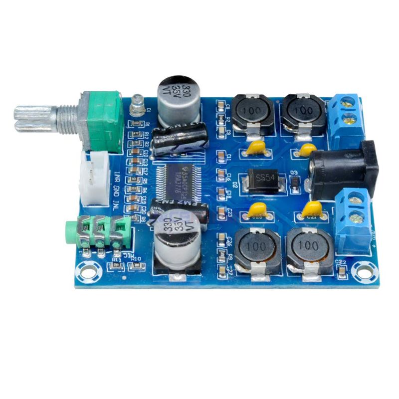 Photo 1 of Hailege TPA3118D2 Stereo Power Amplifier Module Audio Power Amplifier Board DC 12V 24V 28V Dual Channel 45W*2 Digital HD Edition