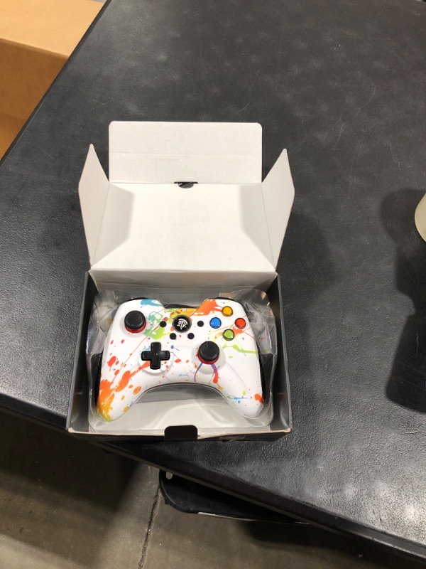 Photo 1 of EasySMX ?2023 New? Wireless Gaming Controller for Windows 7 8 10 11 PC/PS3/Android/Switch/Steam Deck, Dual-Vibrate Gamepad Joystick Computer Game Controller With Turbo, 14 Hours Working Battery white