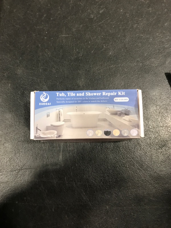 Photo 1 of Bath Repair Kit (Color Match) 5oz Tub, Tile and Shower Tray Repair Kits Acrylic, Sink, Porcelain Repair Kit Acrylic White/Black/White/Grey White/Cashmere Grey/Thuner Gray/Dune/Biscuit/Almond/Bone Diy Colors