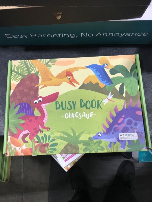 Photo 2 of DINO BUSY BOOK FOR EARLY LEARNING 