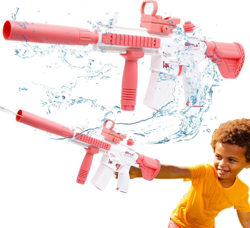 Photo 1 of Electric Water Gun, Automatic Squirt Guns for Kids [32FT Range],Water Soaker Gun Toy,Water Squirter for Adults & Kids Summer Swimming Pool Beach Outdoor