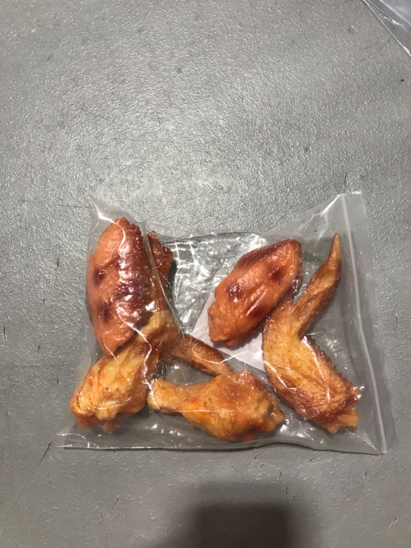 Photo 1 of Artificial Chicken Legs 6pcs Simulated Chicken Wings and Drumsticks PVC Chicken Popcorn Orleans Simulation Drumsticks Model