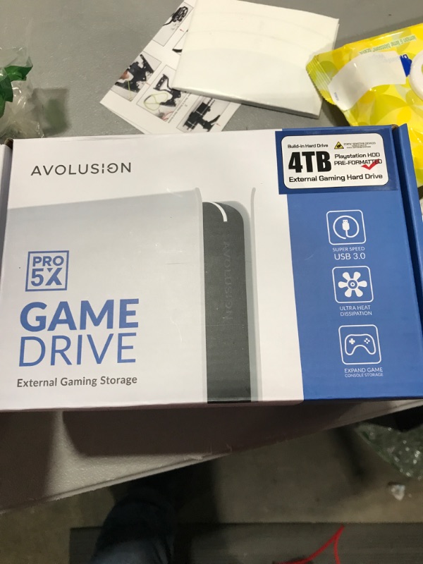 Photo 1 of .3 4.3 out of 5 stars 301 Reviews
Avolusion PRO-5X Series 4TB USB 3.0 External Gaming Hard Drive for PS5 Game Console (White