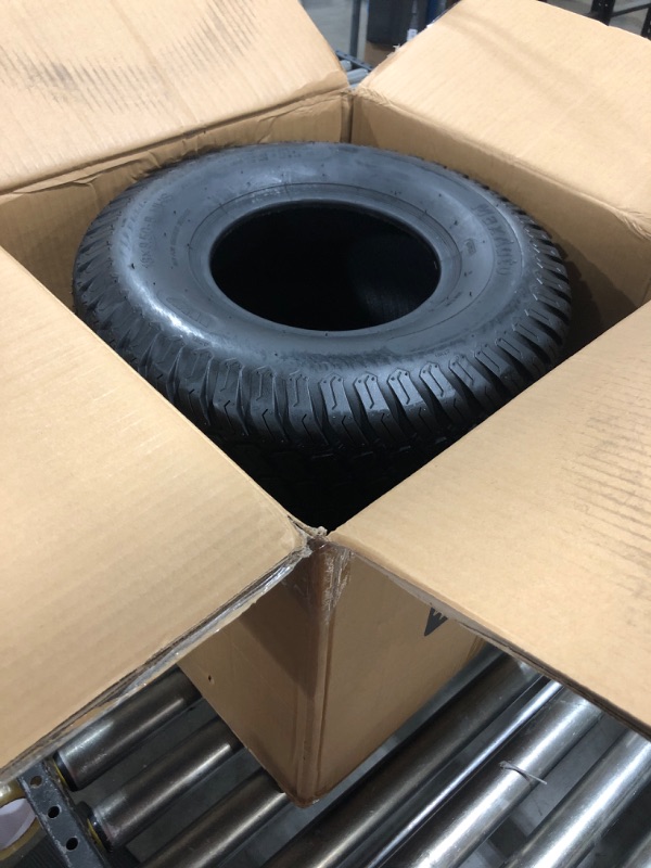 Photo 2 of MaxAuto 18x9.50-8 Lawn Mower Tires,18x9.50-8 Lawn Tractor Tire, 18-9.50-8, 18x9.50 8nhs, 18x9.5-8 Tire for Lawn Mowers, 4 Ply Tubeless Tire, 1040lbs Capacity, Set of 2