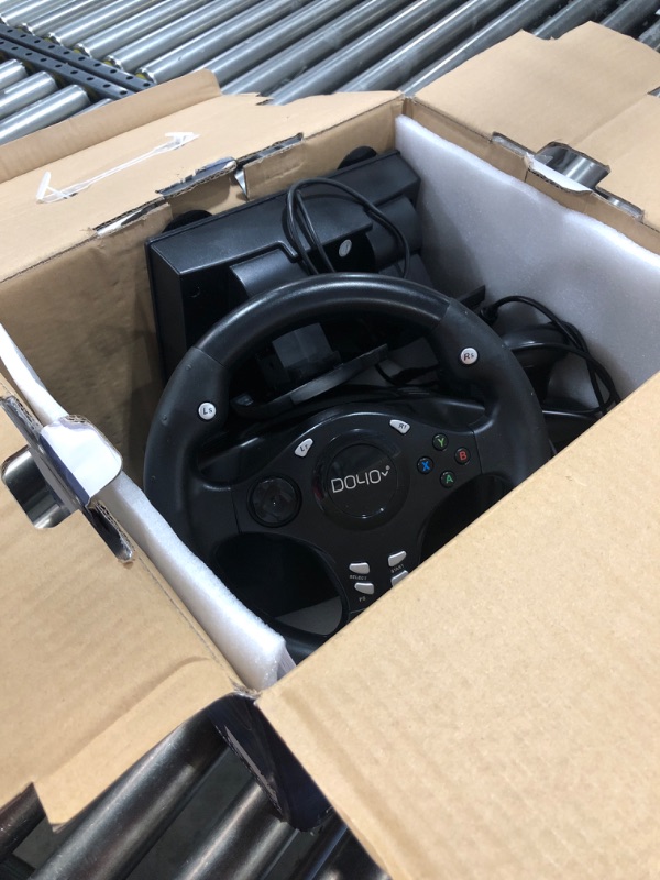 Photo 2 of DOYO R270 PC Racing Wheels, 270 ° Gaming Video Racing Games Steering Wheel
