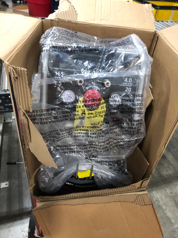 Photo 1 of 20 Gal. Vertical Electric-Powered Silent Air Compressor