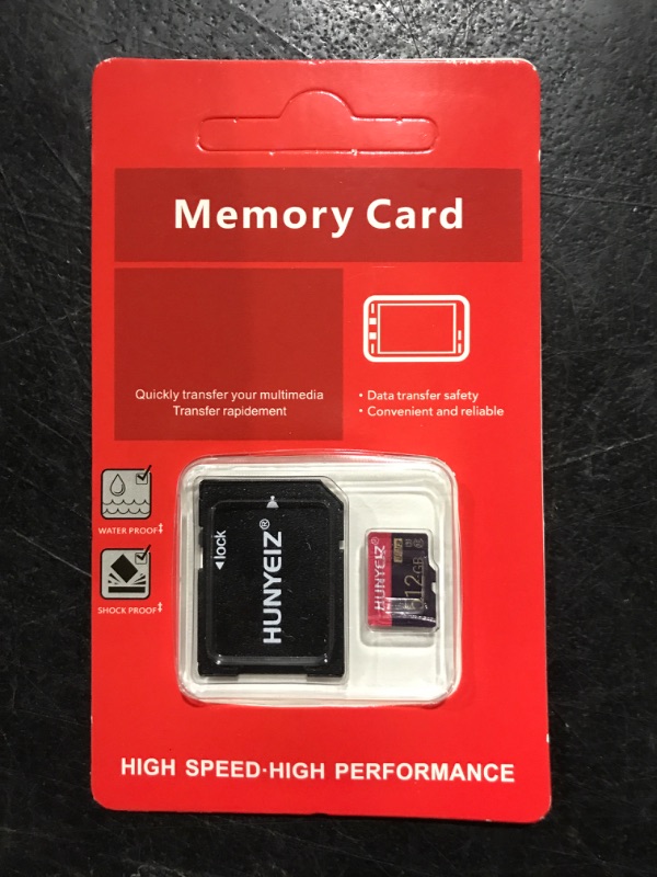 Photo 2 of 512GB Micro SD Card with Adapter Memory Card Class 10 High Speed for Smartphone/PC/Computer/Camera/Drone
