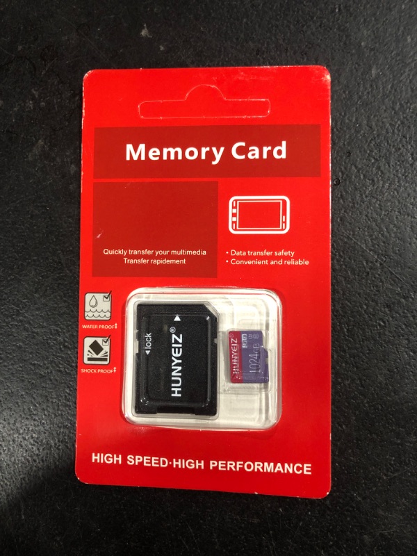 Photo 1 of 1TB Micro SD Card Waterproof High Speed 1024GB Memory Card for Camera,Computer Game Console Dash Cam,Camcorder,Surveillance,E-Reader,Drone 