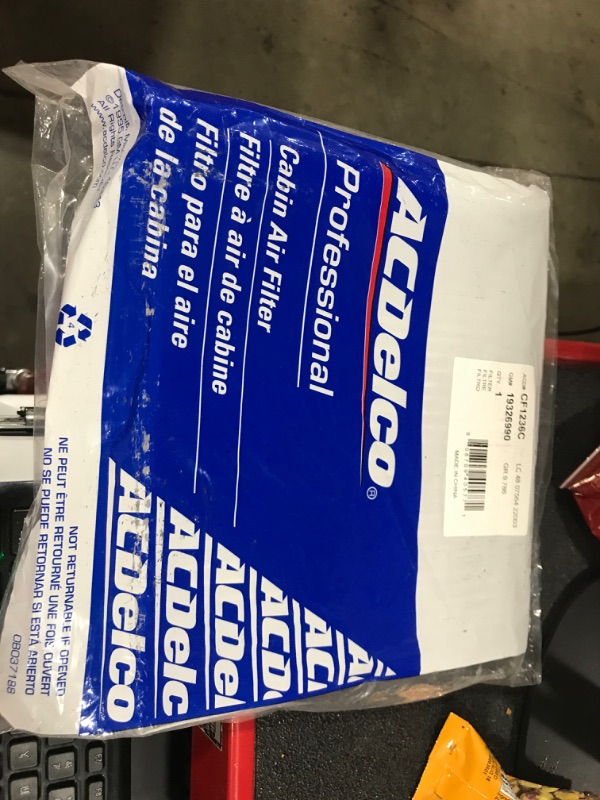 Photo 1 of ACDelco Gold CF1236C Cabin Air Filter