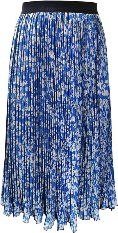 Photo 1 of Charis Allure Women's Floral Print Pleated Skirt A-line Chiffon Midi Skirts
SMALL