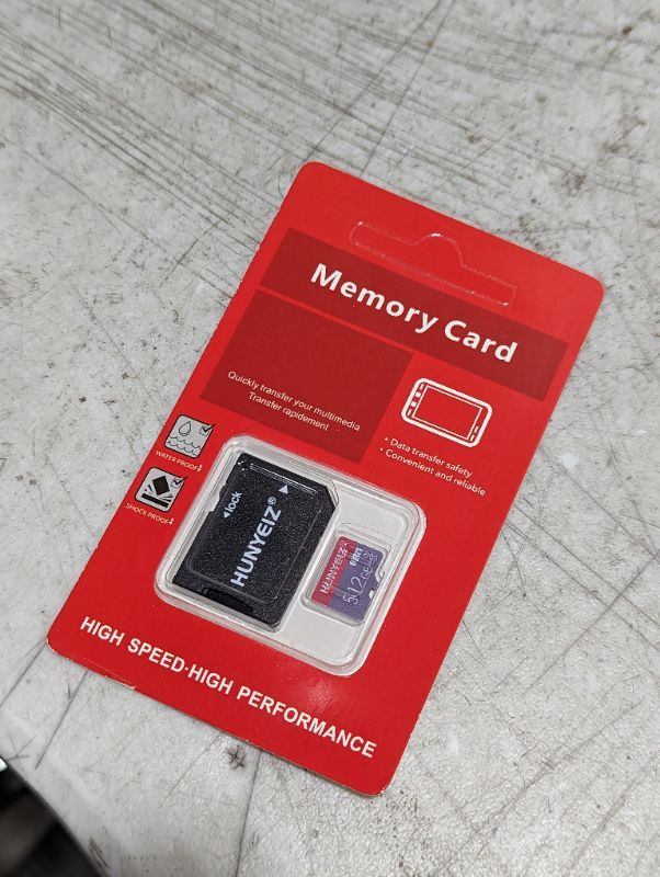 Photo 2 of 512GB Micro SD Card Waterproof TF Memory Card High Speed Memory Card for Camera,PC,Mac,Drone,Portable Gaming Devices and Smartphone?512GB? 