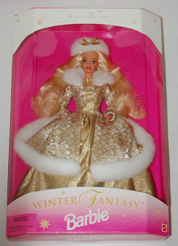 Photo 1 of 1995 Winter Fantasy Barbie Blonde - Sam's Club Exclusive 
