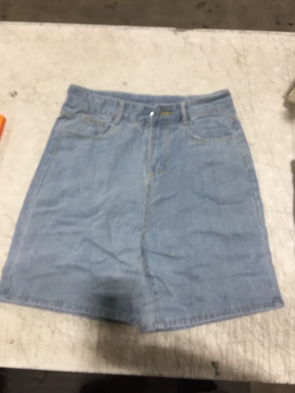 Photo 1 of Casual Straight Leg Denim Shorts Medium