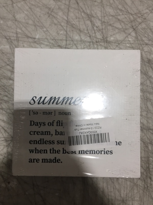 Photo 1 of Generic Summer Small Canvas Sign