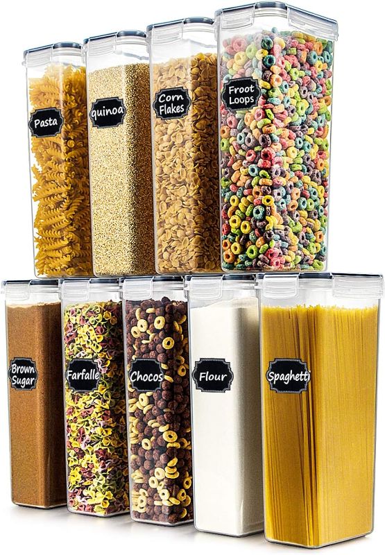 Photo 1 of  Food Storage Containers Set of 18 BPA Free Cereal & Dry Food Storage Containers  18 PACK

