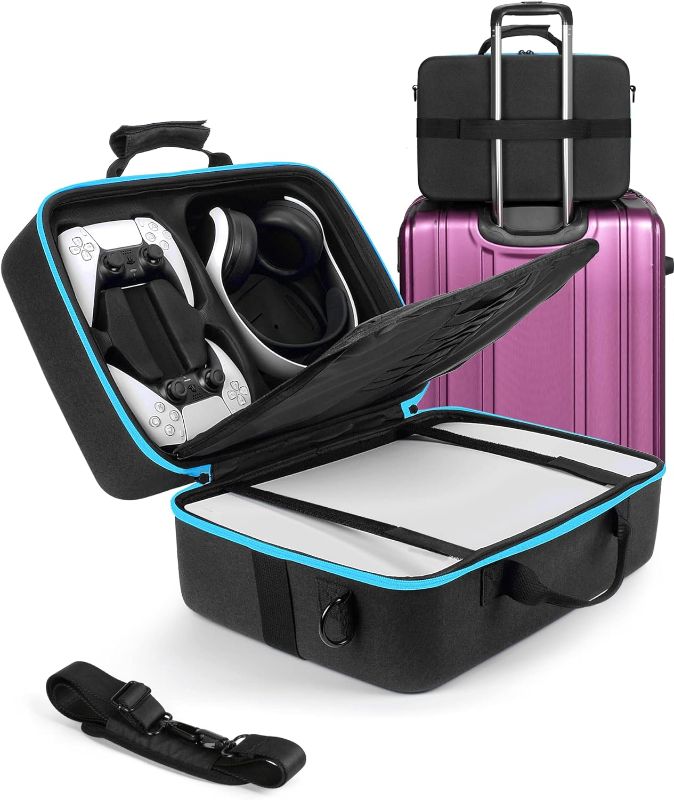 Photo 1 of Carrying Case for PS5, Hard Shell Travel Case Holds Playstation 5 Console