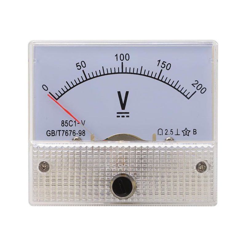 Photo 1 of Nacht 0-200V Analog Voltmeter 85C1-V Instrument 2.5 Precision Automatic Circuit Measuring Instrument
