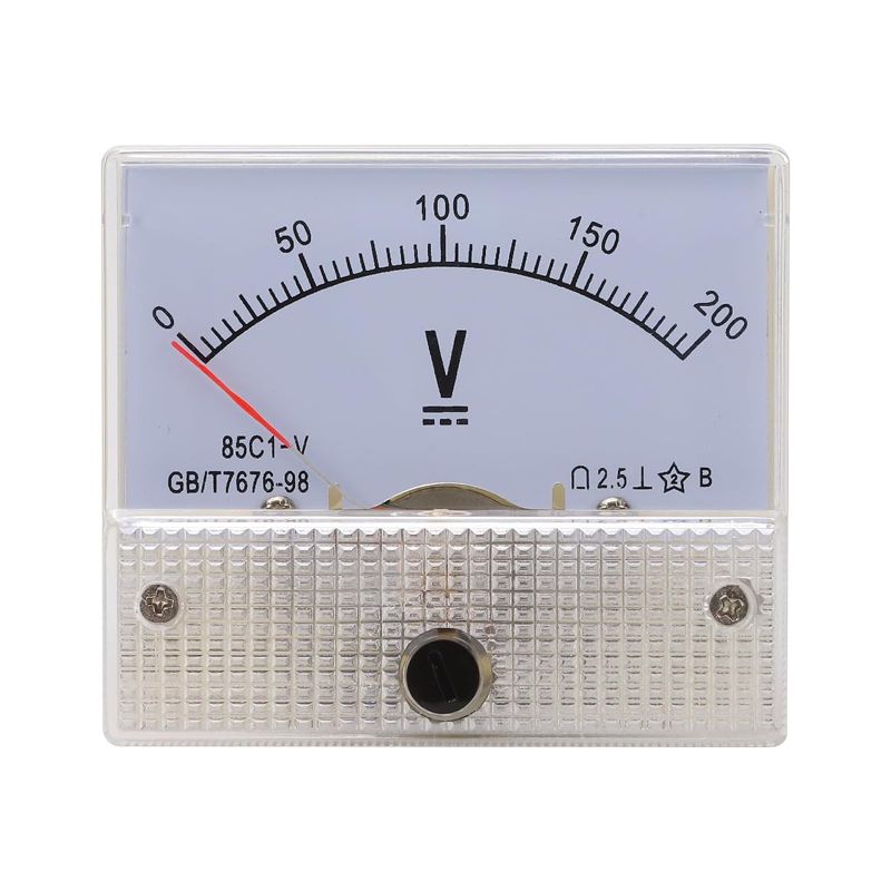 Photo 1 of Nacht 0-200V Analog Voltmeter 85C1-V Instrument 2.5 Precision Automatic Circuit Measuring Instrument1