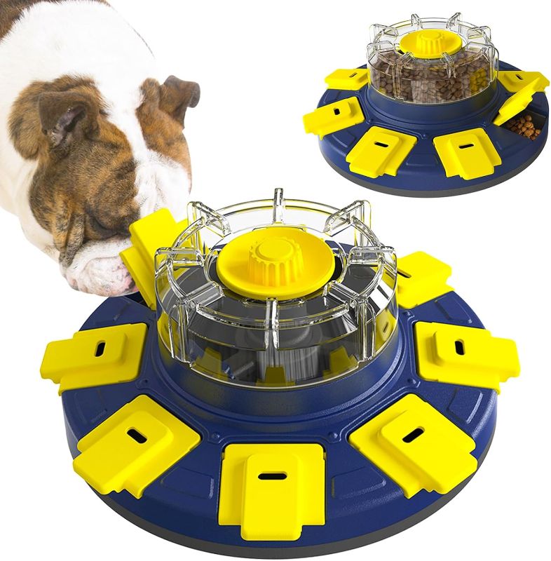 Photo 1 of  Hirolulu Dog Puzzle,The Newest Generation Dog Food Dispenser,Dog Interactive Toys,Dog Slow Feeder for Large/Medium/Small Dogs,Dog Puzzle Feeder, Dog Enrichment Toys,Treat Dispensing Toys