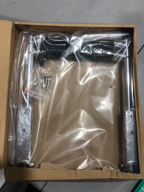 Photo 1 of DasMarine 2 Step Ladder 316 Stainless Steel Telescoping Ladder, 900 Pound Capacity for Marine Yacht/Swimming Pool with Retaining Strap (2 Step Ladder)