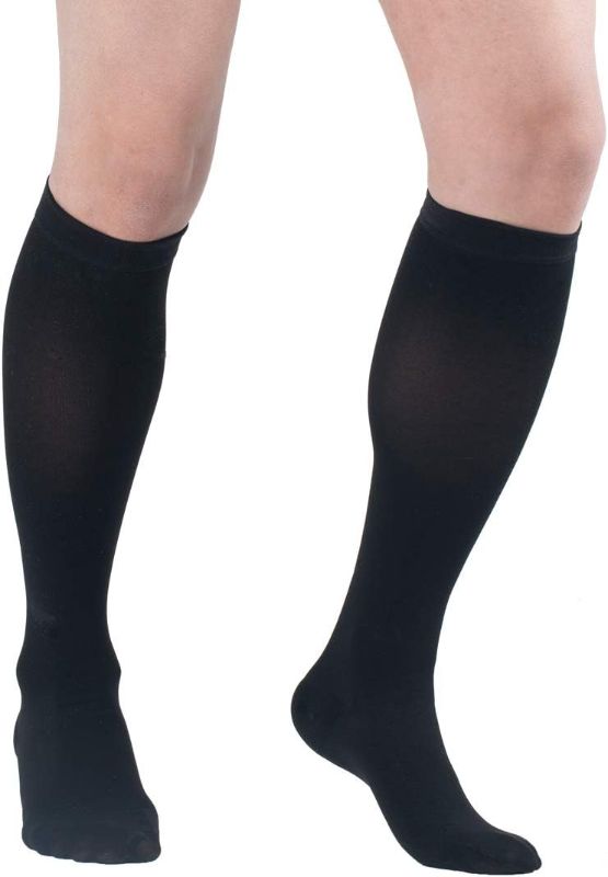 Photo 1 of Chaoxianghui Compression Socks 20-30 mmHg Closed Toe Support Gradient Treatment Women Men MEDIUM