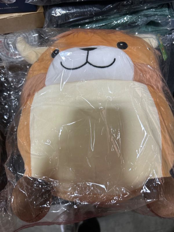 Photo 1 of ButterBerry 12 Inches Brown Scottish Highland Cow Stuffed Animal : Soft, Cuddly Plush Toy, Highland Cow Plush Toy, Stuffed Highland Cow, Realistic Stuffed Animal for Fans and Christmas.