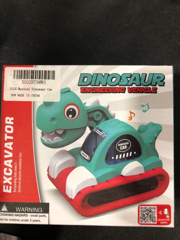 Photo 2 of  Musical Dinosaur Car Toy, Early Crawling Developmental Toys for 1-3 Years Old Kids