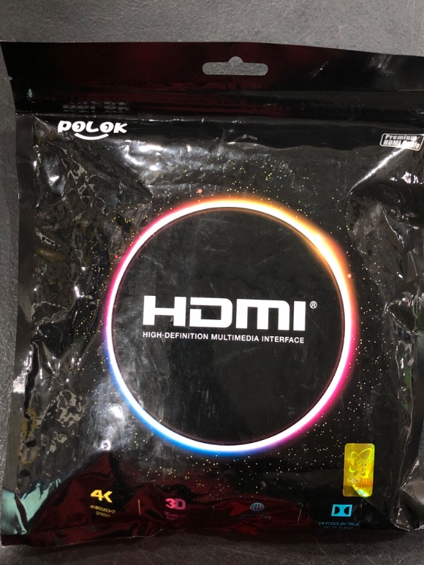 Photo 1 of 4K HDMI Cable 6ft