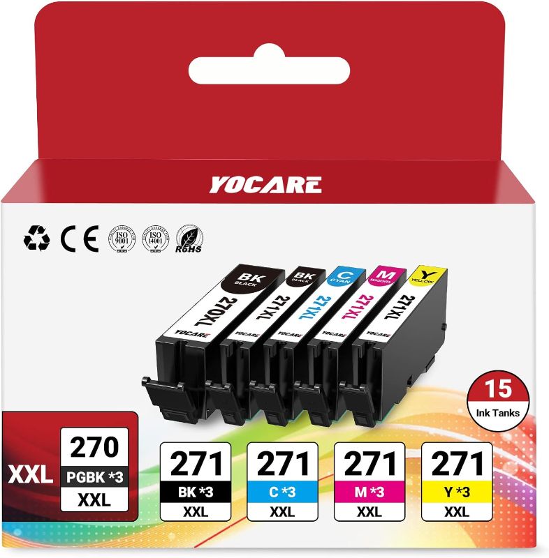 Photo 1 of Yocare 15 Pack PGI-270XL