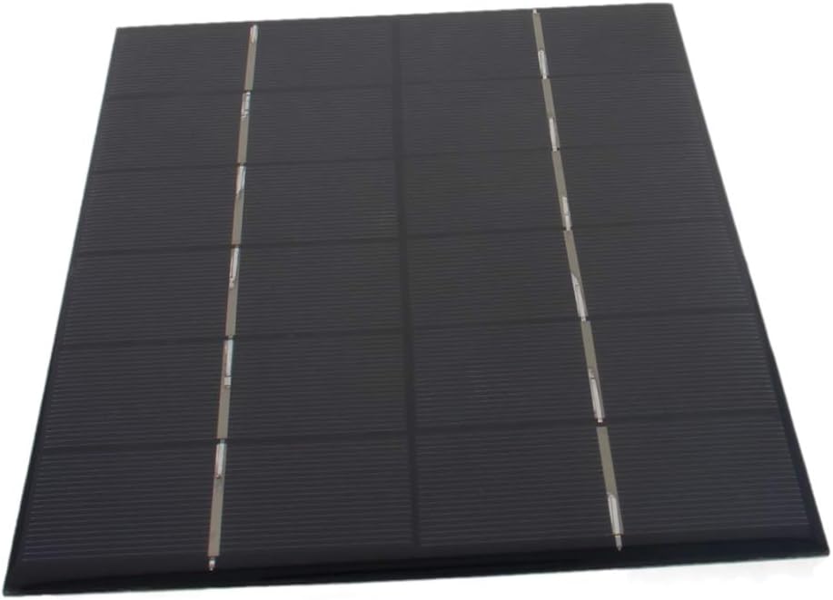 Photo 1 of Heyiarbeit 1Pcs 6V 4.2W Polysilicon Epoxy DIY Solar Panel Module 130mm x 200mm/5.12" x 7.87" for Cell Charger